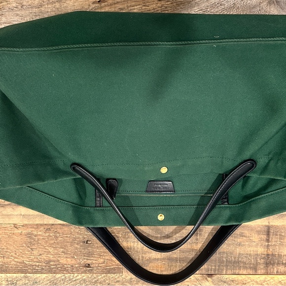 The Row Idaho Bag in Green Canvas - Picture 3 of 4